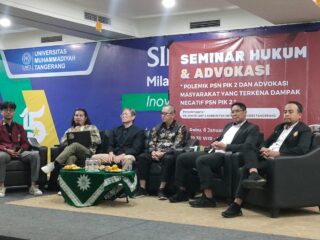 Seminar Hukum di UMT Tangerang: Menggali Dampak Proyek PIK 2 terhadap Masyarakat