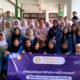 Pelajar SMK Nusantara 1 Ciputat mendapatkan pembelajaran tentang perpajakan dari mahasiswa Universitas Pamulang.