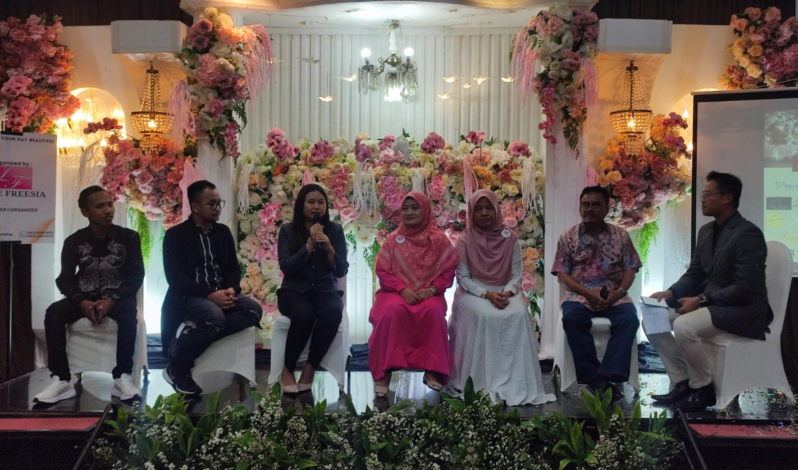 Love Freesia Wedding menggelar open house perdana di Hotel Sol Marina, menawarkan pengalaman pernikahan yang tak terlupakan
