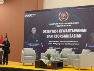 Sebanyak 197 jurnalis dari Provinsi Banten mengikuti Orientasi Kewartawanan dan Keorganisasian (OKK) yang diselenggarakan oleh PWI Banten. Acara ini bertujuan untuk meningkatkan profesionalisme wartawan dan memahami kode etik serta peraturan pers yang berlaku.