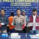 Polsek Pasar Kemis tangkap spesialis pencurian mobil pick-up lintas provinsi. Dua unit mobil curian dan 14 plat nomor palsu diamankan.