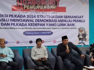 Bawaslu Tangsel merumuskan strategi pasca-Pilkada 2024 untuk memperkuat demokrasi, melibatkan jurnalis dan pemuda dalam evaluasi.