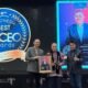 Mohamad Feriadi Soeprapto, Direktur JNE, raih Indonesia Best CEO Awards 2025 kategori "Employees’ Choice" atas kepemimpinan inovatif