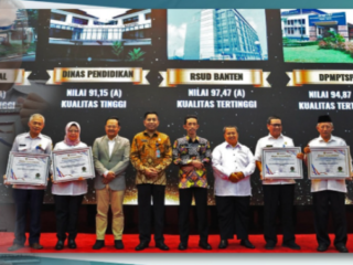 RSUD Banten Raih Penghargaan Predikat Zona Hijau Tertinggi Kepatuhan  Penyelenggaraan Pelayanan Publik Dari Obudsman RI Tahun 2024