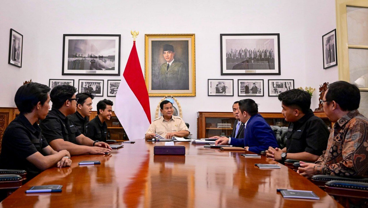 Pandawara Group bertemu Presiden Prabowo untuk membahas pengelolaan sampah dan upaya lingkungan di Indonesia, Selasa, 11 Maret 2025.