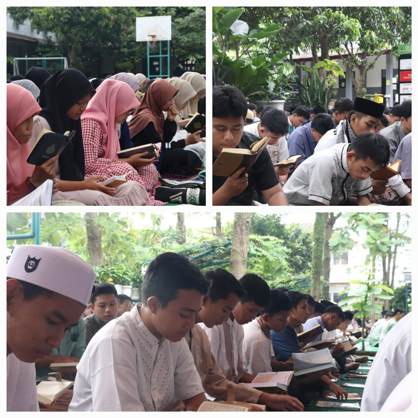 Pesantren Ramadhan di SMKN 4 Kota Tangerang Selatan meningkatkan keimanan siswa melalui kegiatan spiritual dan pembelajaran agama.
