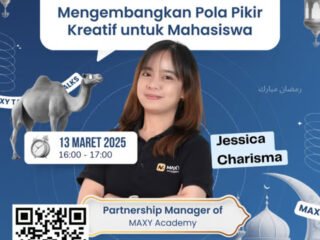 Webinar MAXY Academy Bongkar Cara Berpikir (Sumber : Maxy Academy)