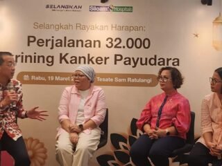 SELANGKAH Siloam Hospitals telah melakukan lebih dari 32.000 skrining kanker payudara untuk deteksi dini dan kesehatan perempuan.