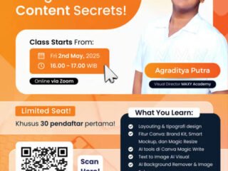 Kelas Desain Canva Berbasis AI oleh MAXY Academy (Sumber: Maxy Academy)