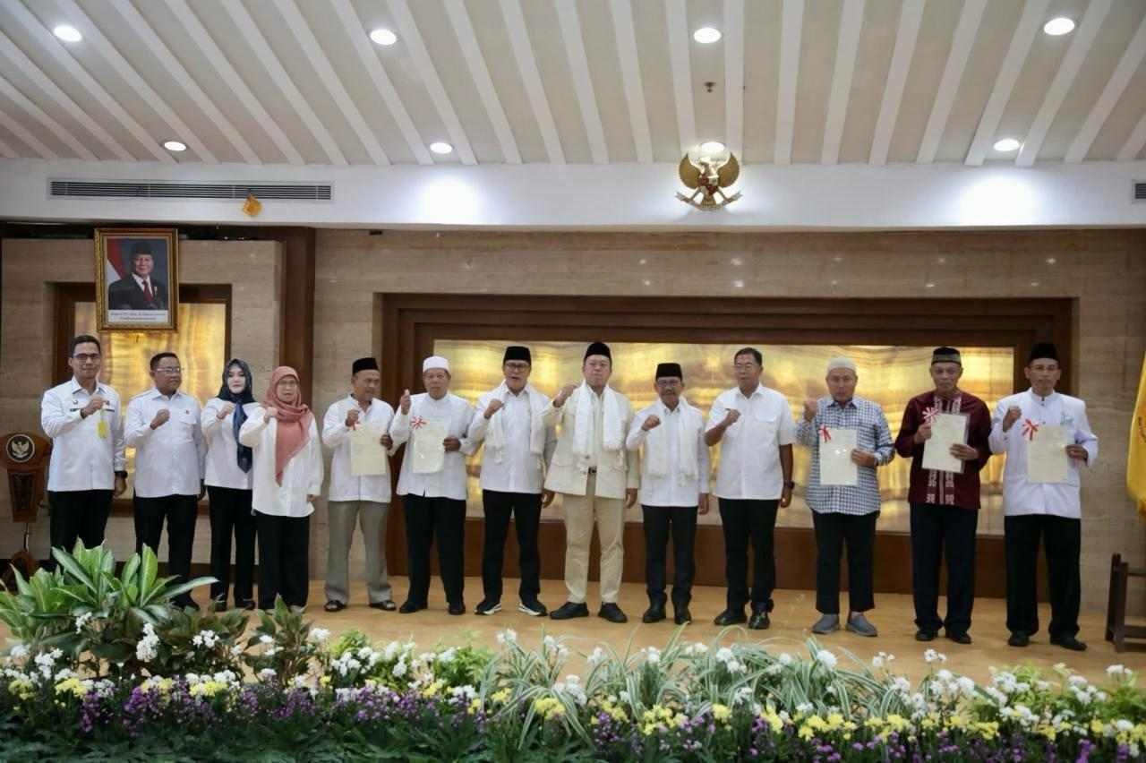 Menteri ATR/BPN luncurkan Integrasi Data NIB-NOP di Kota Tangerang, menjadikannya percontohan nasional untuk pelayanan publik.