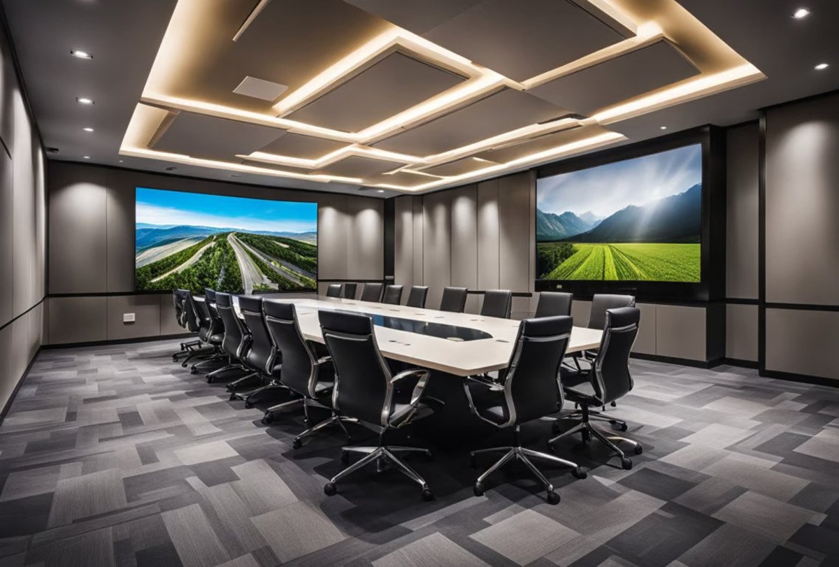Smart Meeting Room (Sumber : PT. MLV Teknologi)