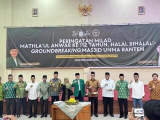 Bupati Pandeglang Dukung Pembangunan Masjid di UNMA pada Peringatan Milad ke-112 Mathla’ul Anwar