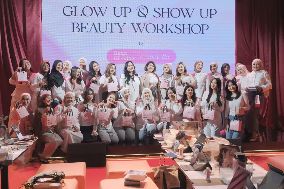 Workshop Geng Glowing x Sociolla (Sumber : Ibu2Canggih)