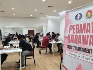 Master Senior Berlaga di Turnamen Catur Permata Karawaci Fide Rated