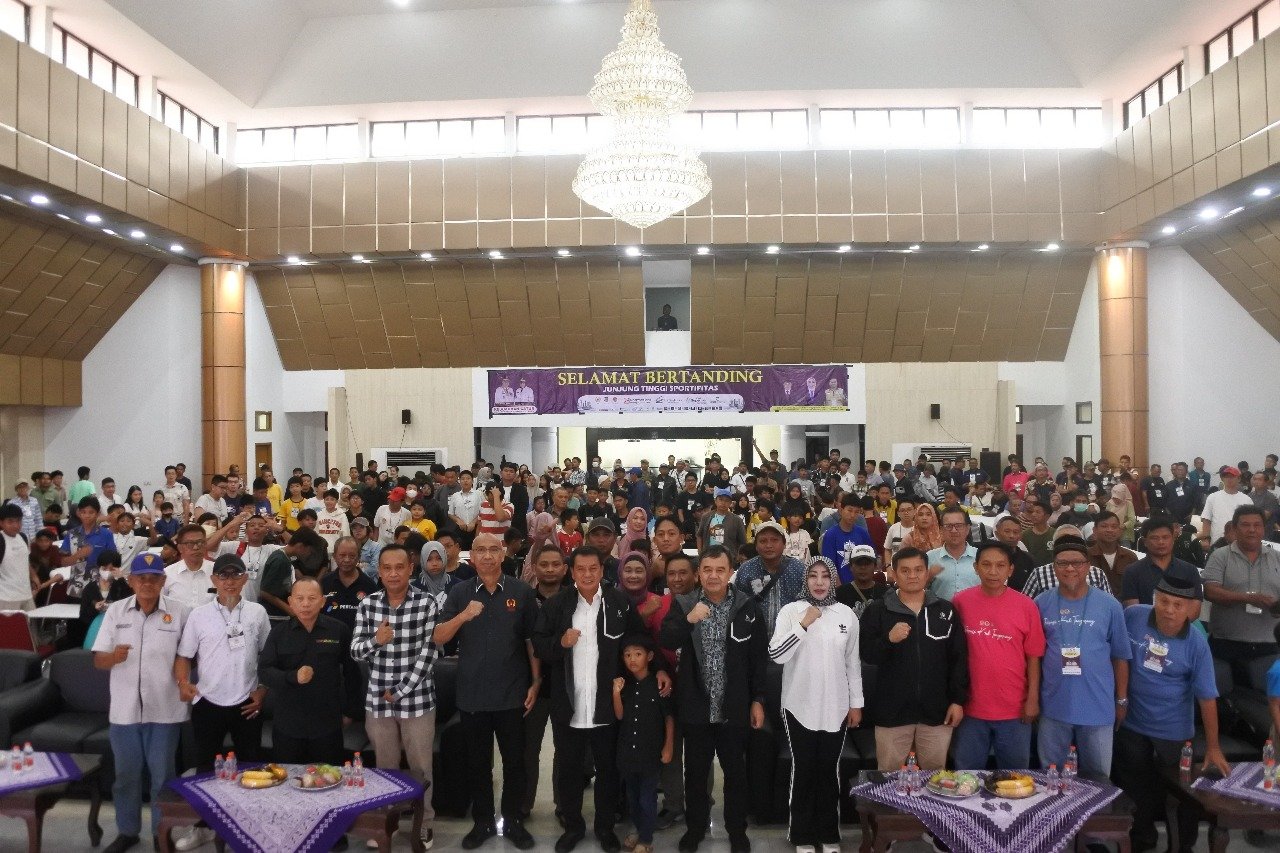 Kejuaraan Catur Bupati Tangerang Cup 2025 diikuti 401 pecatur dari berbagai usia, diselenggarakan di Gedung GSG Tigaraksa.