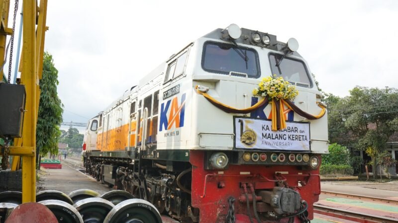 Kereta Api Malabar Rayakan Ulang Tahun ke-15 dengan Perayaan di Stasiun Malang (Sumber: PT KAI Daop 8 Surabaya)