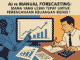 Temukan perbandingan antara manual forecasting dan AI financial forecasting untuk perencanaan keuangan yang lebih akurat dan efisien.