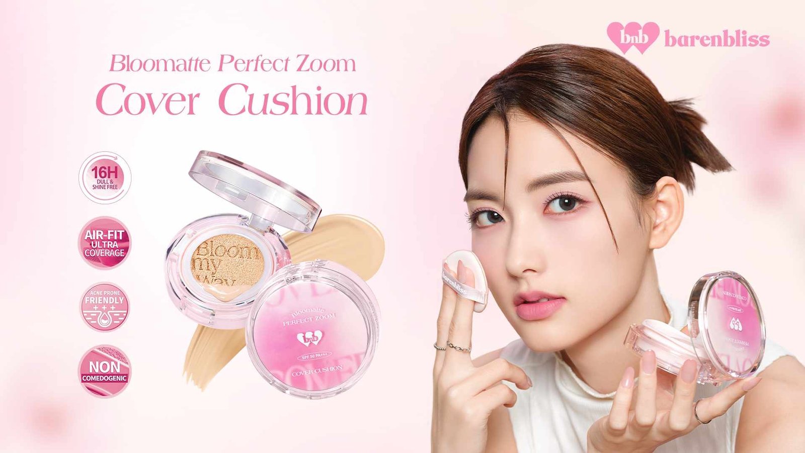 Cushion terbaru BNB hadirkan tampilan matte dan dewy tahan lama dengan perlindungan SPF, cocok untuk semua jenis kulit perempuan Indonesia.