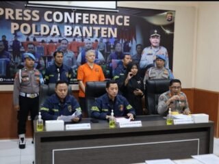 Polda Banten Tangkap Tersangka Pemalsuan Dokumen Tanah Charlie Chandra