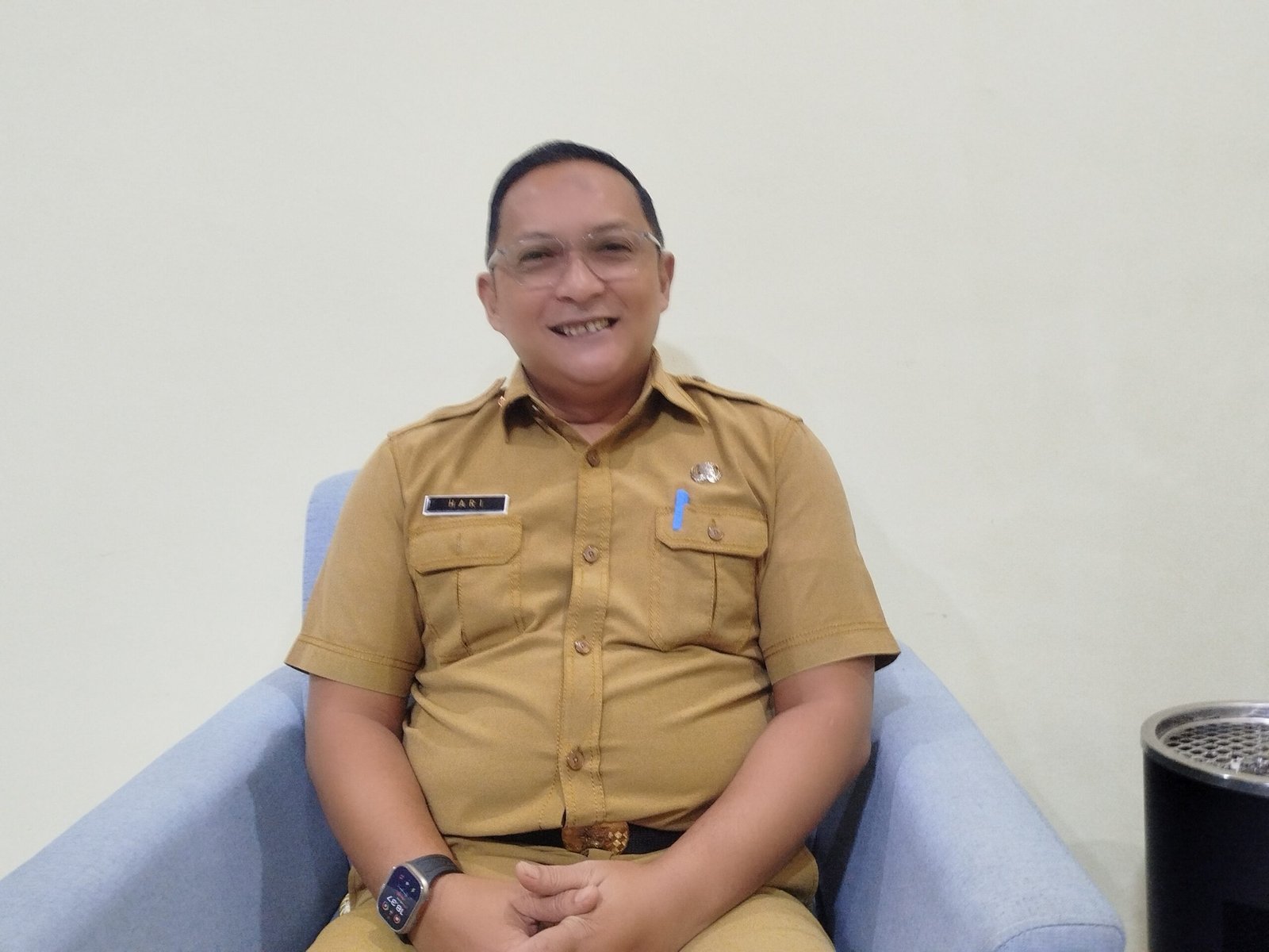 Kepala Bapenda Kota Serang Hari Pamungkas yakin PAD Kota Serang Tahun 2026 mencapai Rp 600 miliar