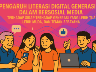 Pengaruh Literasi Digital Generasi Z dalam Bersosial Media terhadap Sikap Terhadap Generasi yang Lebih Tua, Lebih Muda, dan Teman Sebaya