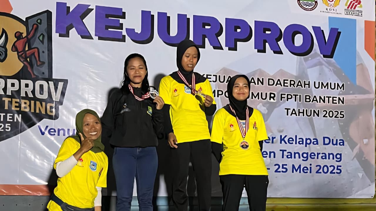Empat atlet panjat tebing Tangsel wakili Banten di Kejurnas KU 2025, berkompetisi di kategori Youth A dan Youth B