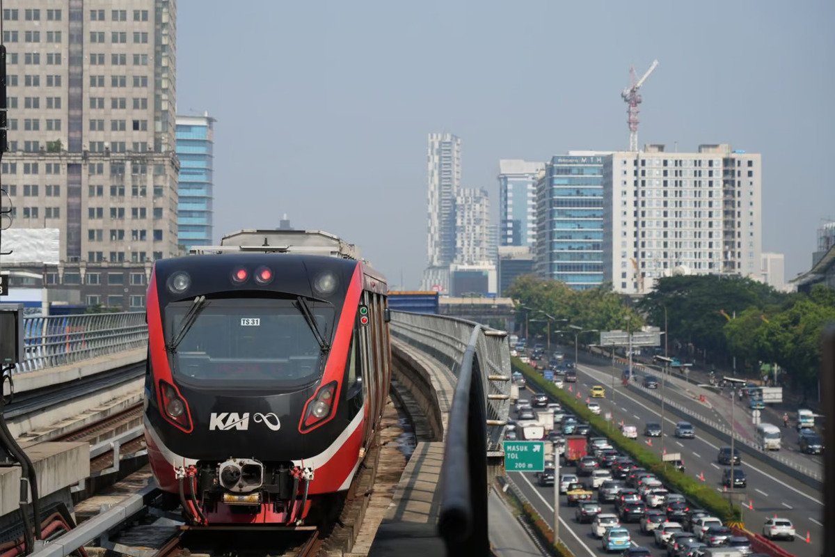 LRT Jabodebek Tembus 104.468 Pengguna (Sumber : LRT Jabodebek)