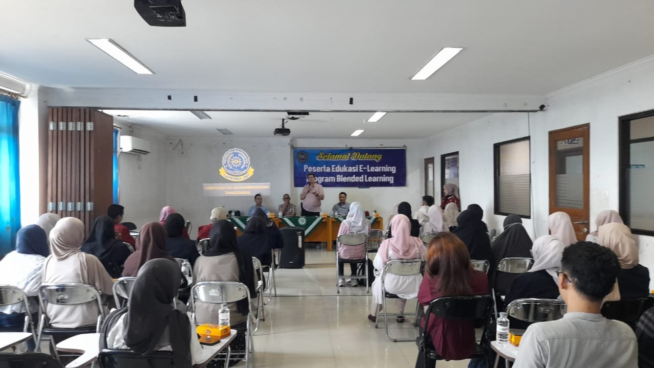 Lapemba UMT gelar edukasi e-Learning untuk mahasiswa baru program Blended Learning, memfasilitasi kuliah sambil bekerja.
