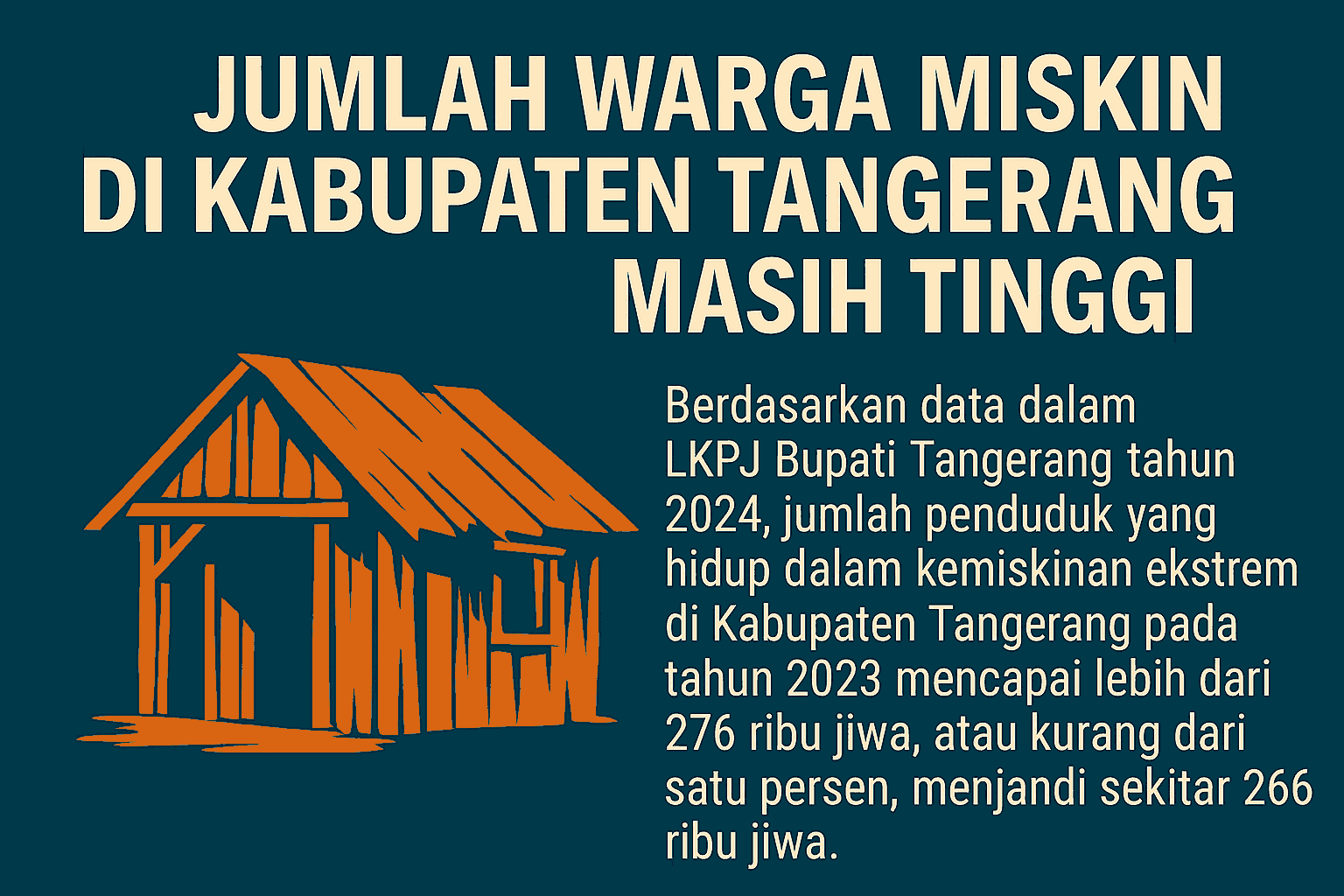 Jumlah warga miskin di Kabupaten Tangerang masih tinggi, penurunannya kecil. DPRD dorong inovasi atasi kemiskinan dan pengangguran.