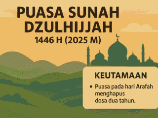 Simak Jadwal dan Keutamaan Puasa Sunah Dzulhijah 1446 H (2025 M)