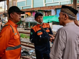 Sosialisasi Bahaya Aktivitas di Jalur Kereta Api (Sumber: KAI Daerah Operasi 1)
