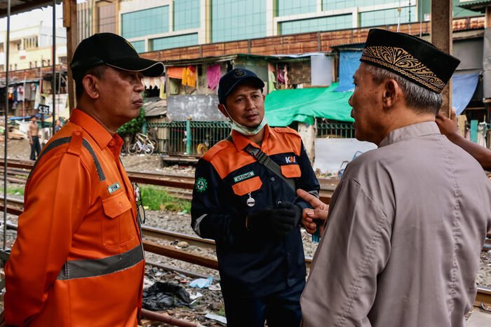 Sosialisasi Bahaya Aktivitas di Jalur Kereta Api (Sumber: KAI Daerah Operasi 1)