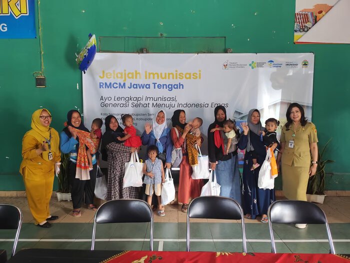 Yayasan RMHC Jangkau 3000 Anak Untuk Lengkapi Imunisasi Dasar (Sumber: Yayasan RMHC)