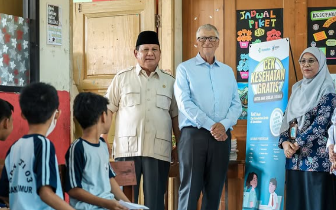 Bill Gates kunjungi Indonesia