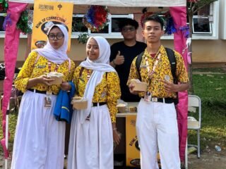 Bakmie Tiga Roda Hadir di Deltrans Simfoni SMKN 8 Tangsel