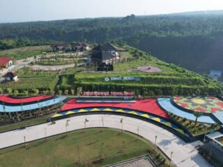 Bendungan Tamblang di Kabupaten Buleleng, Bali (Sumber: PT PP (Persero) Tbk)