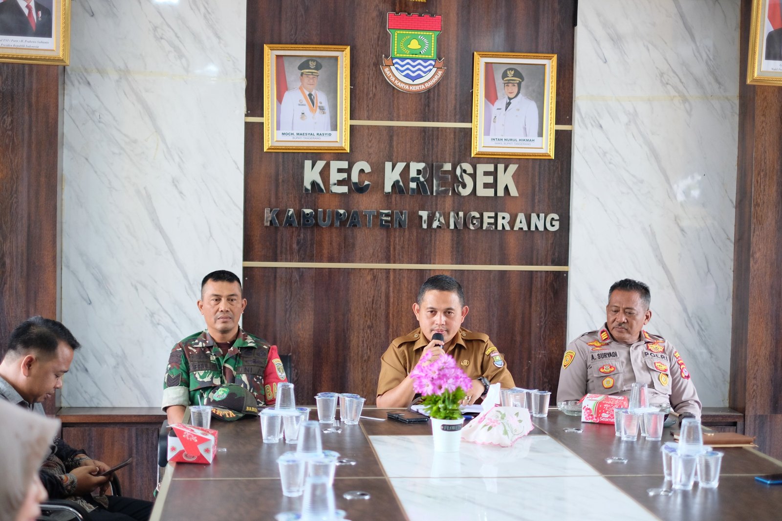 Kecamatan Kresek inisiasi program satu desa satu hektar untuk sukseskan ketahanan pangan Bupati Tangerang. Kolaborasi lintas sektor!