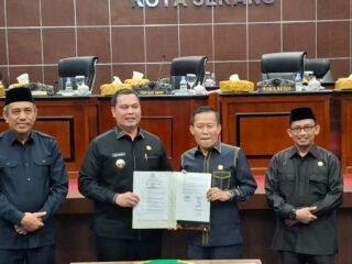 Pemkot dan Dewan Sepakati Perubahan KUAPPAS Kota Serang Tahun 2025
