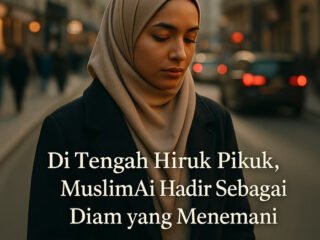 Ilustrasi MuslimAi.ai, Teman Digital (Sumber: MUSLIMAI GLOBAL NETWORK)
