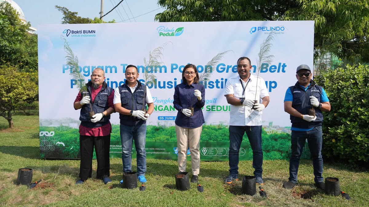 Peringati Hari Lingkungan Hidup 2025 (Sumber : PT Pelindo Solusi Logistik)