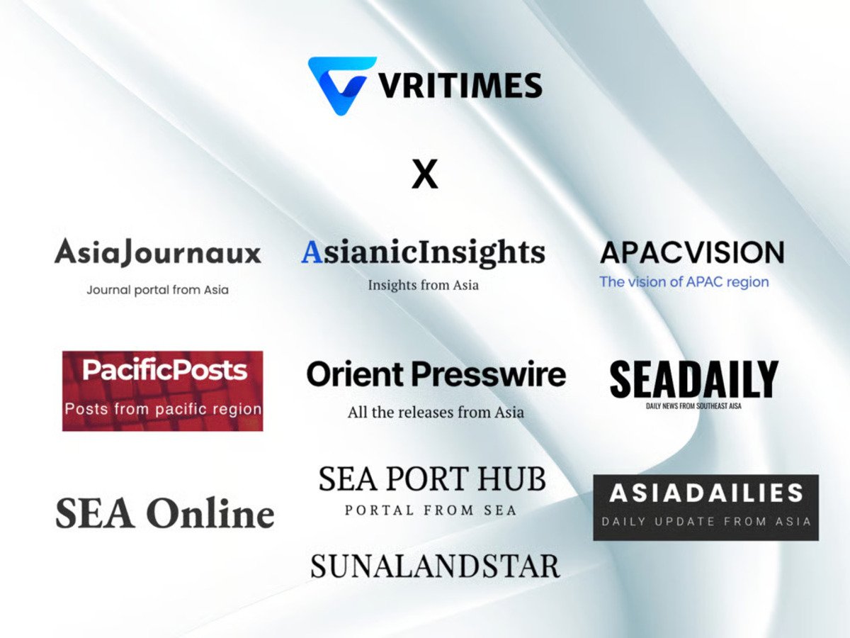 VRITIMES Jalin Kerjasama Strategis dengan 10 Platform Media Internasional (Sumber : VRITIMES Inc.)