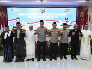 Sambut Hari Bhayangkara ke-79, Polda Banten Gelar Doa Bersama dan Santunan Yatim