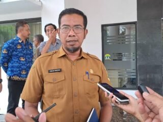 DPUPR Banten Betonisasi Jalan Simpang Sebidang Syekh Nawawi Albantani Banjar Agung