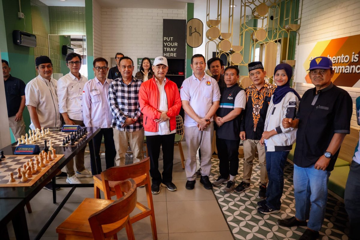 Wagub Banten A Dimyati dukung Percasi cari bibit unggul atlet catur lewat acara Ngeround Beregu dan kejuaraan antar daerah di Banten.