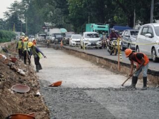 Atasi Titik Macet, Pemkot Tangerang Genjot Pelebaran Jalan Lio Baru