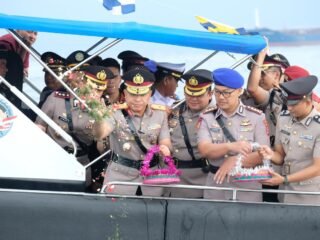 Maknai Hari Bhayangkara ke-79, Polda Banten Tabur Bunga untuk Pahlawan