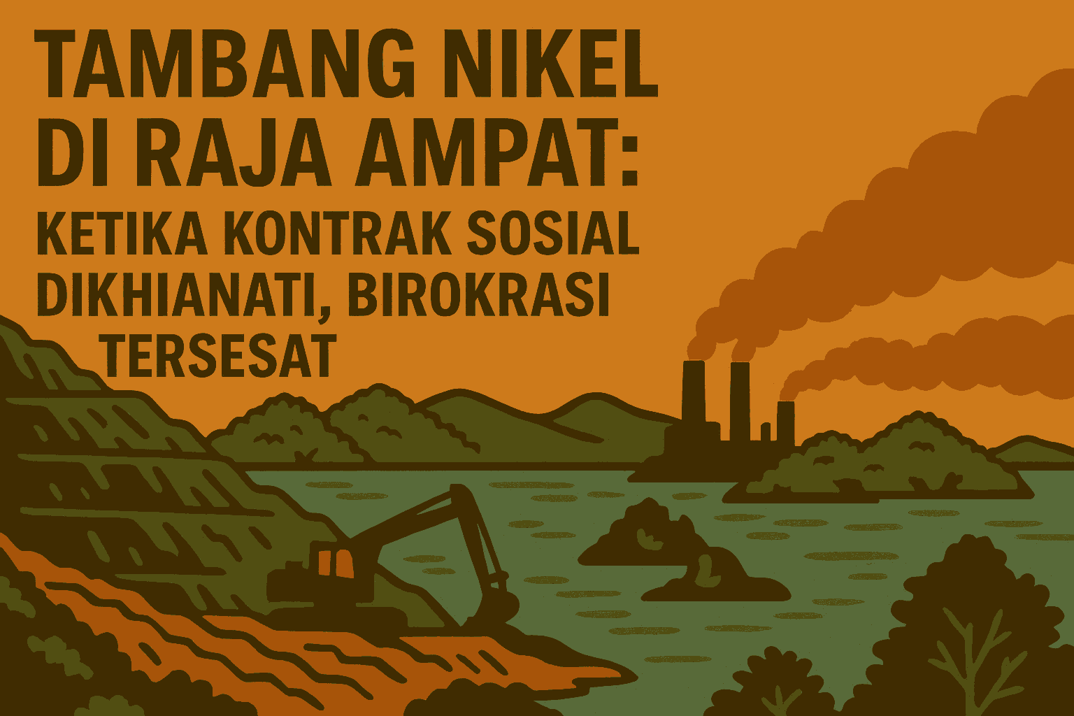 Tambang nikel di Raja Ampat menciptakan dampak lingkungan serius meski izin dicabut. Birokrasi dan kepercayaan publik terancam.