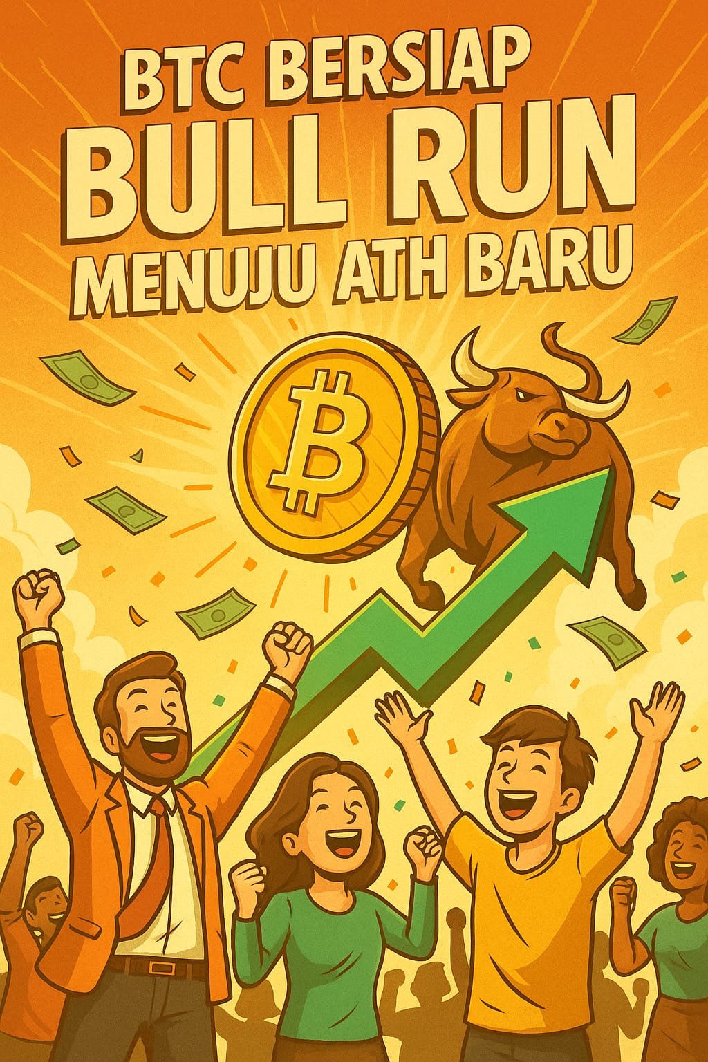 BTC menembus zona $115K dan bersiap menuju $125K. Ethereum dan altcoin mulai panas. Altseason tahap 2 diprediksi meledak dalam waktu dekat.