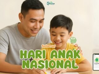 Pegadaian Jakarta 2 ajak masyarakat bekali anak dengan literasi keuangan, siapkan generasi cerdas dan bijak finansial.