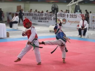 Sebanyak 1.156 atlet dari 8 provinsi berlaga di Liga Taekwondo Pelajar Indonesia 2025 di Tangerang. Ajang pencarian bibit atlet nasional.